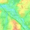 Mappa topografica Wichmannsburg, altitudine, rilievo