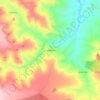 Mappa topografica Capão Novo, altitudine, rilievo