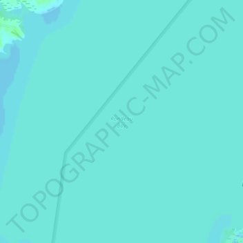 Mappa topografica Rondeau Bay, altitudine, rilievo