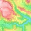 Mappa topografica Thone-le-Vieux, altitudine, rilievo