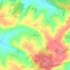 Mappa topografica Les Basses Bergeries, altitudine, rilievo