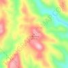 Mappa topografica La Madera, altitudine, rilievo