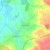 Mappa topografica Ribbensdorf, altitudine, rilievo
