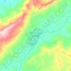 Mappa topografica Cunday, altitudine, rilievo
