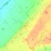 Mappa topografica Ridgetown, altitudine, rilievo