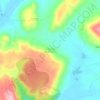 Mappa topografica La Olmeda de Jadraque, altitudine, rilievo