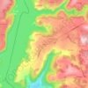 Mappa topografica Veillac, altitudine, rilievo