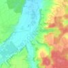 Mappa topografica Nattenhausen, altitudine, rilievo