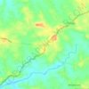 Mappa topografica Perdoor, altitudine, rilievo