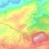 Mappa topografica Santo André, altitudine, rilievo