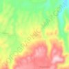 Mappa topografica Layangan, altitudine, rilievo
