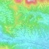 Mappa topografica Massera, altitudine, rilievo