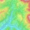 Mappa topografica Gazzo, altitudine, rilievo