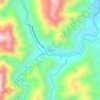 Mappa topografica Pingkian, altitudine, rilievo