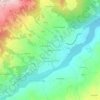 Mappa topografica Beduzzo, altitudine, rilievo