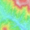 Mappa topografica Vavril, altitudine, rilievo