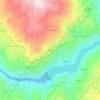 Mappa topografica Mato, altitudine, rilievo
