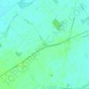 Mappa topografica I Casoni, altitudine, rilievo