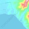 Mappa topografica Sawang, altitudine, rilievo