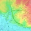 Mappa topografica Les Grands Bois Marteau, altitudine, rilievo