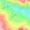 Mappa topografica sangaldan, altitudine, rilievo