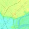 Mappa topografica Harike, altitudine, rilievo