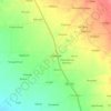 Mappa topografica Mahilpur, altitudine, rilievo