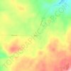 Mappa topografica Bowen, altitudine, rilievo