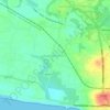 Mappa topografica Agastheeswaram, altitudine, rilievo