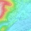 Mappa topografica Col, altitudine, rilievo
