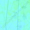 Mappa topografica Gurney, altitudine, rilievo