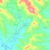 Mappa topografica Sitio Durog, altitudine, rilievo