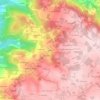Mappa topografica Carnes, altitudine, rilievo