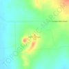 Mappa topografica Little Wongan Hill, altitudine, rilievo