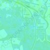 Mappa topografica Tabun, altitudine, rilievo