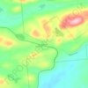 Mappa topografica Big Moose, altitudine, rilievo