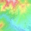Mappa topografica Viera Superiore, altitudine, rilievo