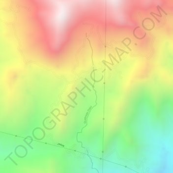 Mappa topografica Dopo, altitudine, rilievo