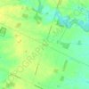 Mappa topografica Tyneside, altitudine, rilievo