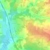 Mappa topografica Sabourin La Lande Ouest, altitudine, rilievo