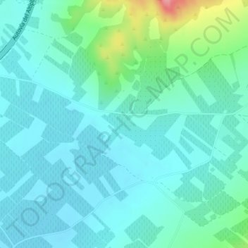 Mappa topografica Llano Quintanilla, altitudine, rilievo