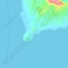 Mappa topografica Pulang-Bato, altitudine, rilievo