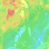 Mappa topografica красивый обустроенный родник, altitudine, rilievo