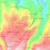 Mappa topografica La Montañeta, altitudine, rilievo