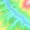 Mappa topografica Tindi, altitudine, rilievo