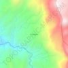 Mappa topografica Puting Bato, altitudine, rilievo