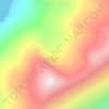 Mappa topografica Qajarsuup Qaqqaa, altitudine, rilievo