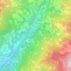 Mappa topografica Maso Omeri, altitudine, rilievo