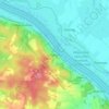 Mappa topografica Schutschur, altitudine, rilievo
