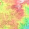 Mappa topografica Pacdal, altitudine, rilievo
